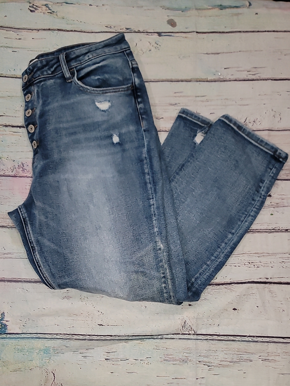 Vervet High Waisted 5 Button Jeans
